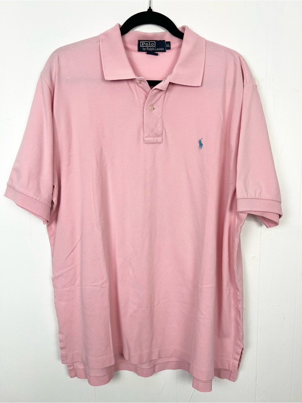 Polo by Ralph Lauren Polo Shirt Light Pink 100% Cotton Men's Size XL